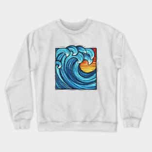 Tidal Wave Crewneck Sweatshirt